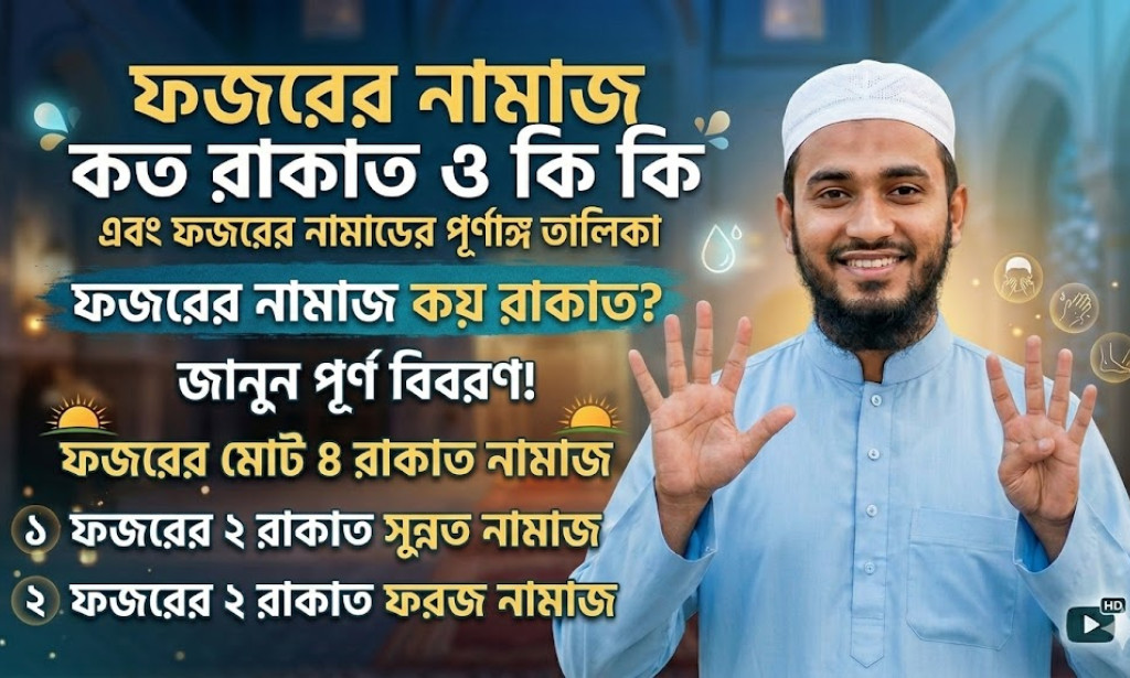 ফজরের নামাজ কত রাকাত ও কি কি: বিস্তারিত নিয়ম ও গুরুত্ব