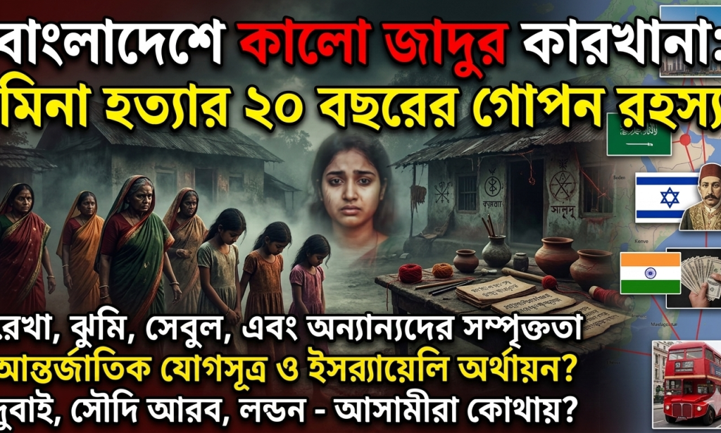 বাংলাদেশে কালো জাদুর উদ্বেগজনক প্রসার এবং ২০ বছর আগে মিনা হত্যার নেপথ্যে থাকা রহস্য