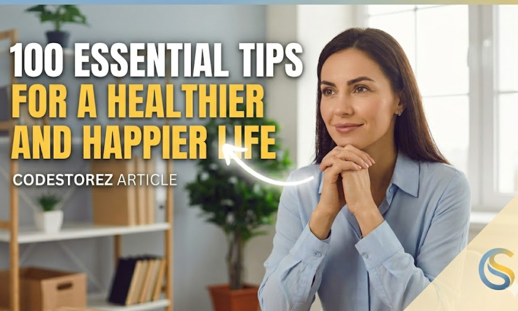 100 Essential Tips for a Healthier and Happier Life