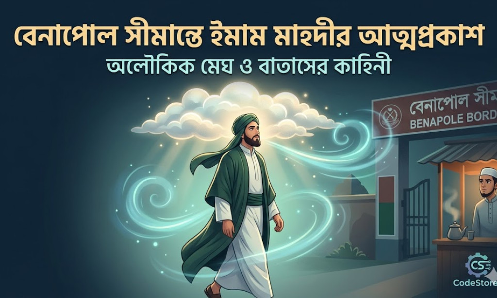 বেনাপোল সীমান্তে ইমাম মাহদীর ঐতিহাসিক ও অলৌকিক প্রথম আত্মপ্রকাশ