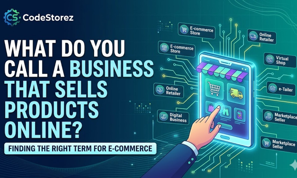 What Do You Call a Business That Sells Products Online?