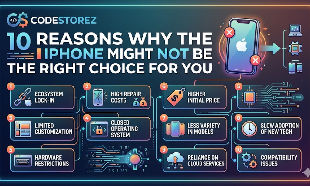 10 Reasons Why the iPhone Might Not Be the Right Choice for You