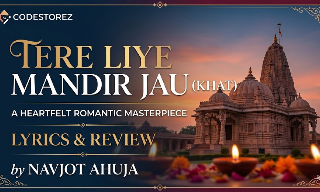 Tere Liye Mandir Jau (Khat) Lyrics: A Heartfelt Romantic Masterpiece by Navjot Ahuja