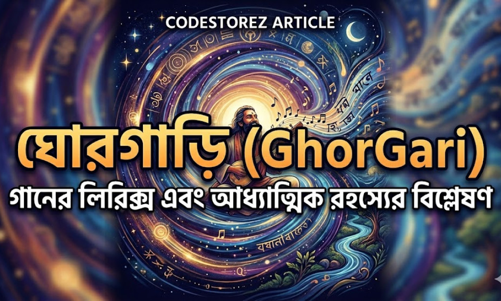 ঘোরগাড়ি (GhorGari): গানের লিরিক্স এবং আধ্যাত্মিক রহস্যের বিশ্লেষণ