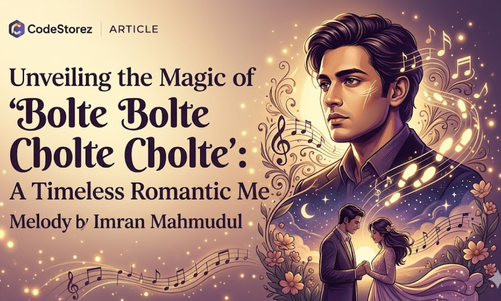 Unveiling the Magic of 'Bolte Bolte Cholte Cholte': A Timeless Romantic Melody by Imran Mahmudul