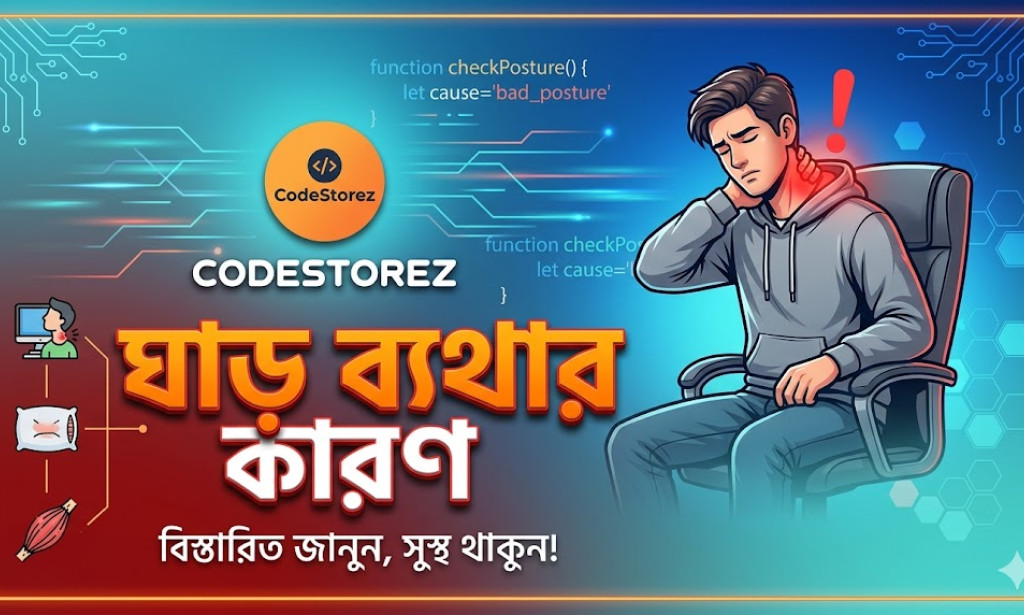 ঘাড় ব্যথার কারণ