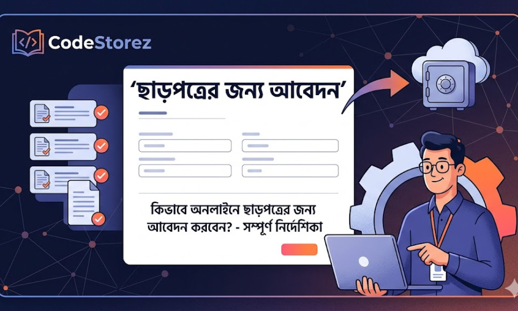 ছাড়পত্রের জন্য আবেদন করার সঠিক নিয়ম ও নমুনা