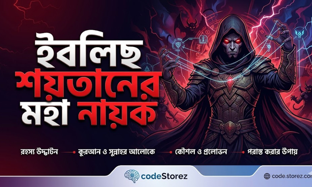 ইবলিছ শয়তান: সৃষ্টির আদি থেকে চিরস্থায়ী পরীক্ষা