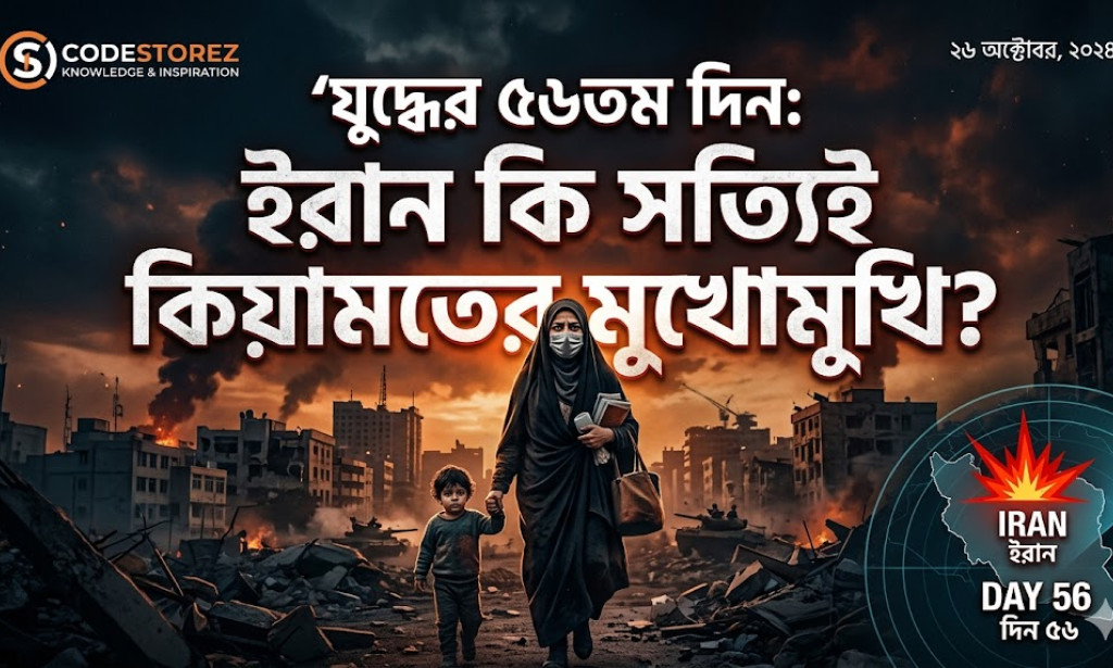 যুদ্ধের ৫৬তম দিন: ইরান কি সত্যিই কিয়ামতের মুখোমুখি?